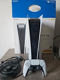 Ps5 fat disco + base supporto e ventola