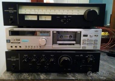 HI-FI anni 70/80  perfetto, in blocco o singolarm.