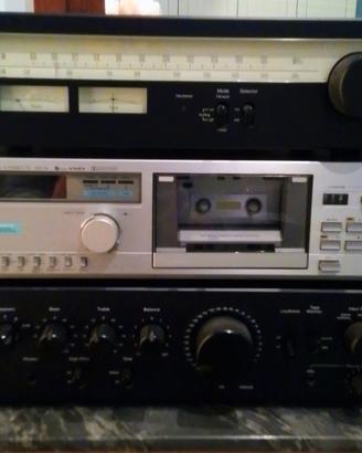 HI-FI anni 70/80  perfetto, in blocco o singolarm.