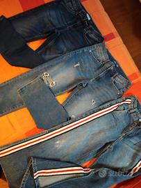 2 jeans bimba 10/11 anni