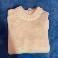 Maglione oversize panna
