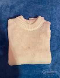 Maglione oversize panna