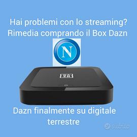 DAZN Box Decoder TV Android digitale terrestre 