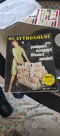 rivista Quattro soldi n° 1 Aprile 1961 da collezio
