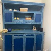 credenza blu