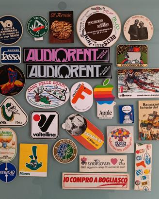 Adesivi anni 80 