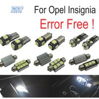 KIT 12 LAMPADE LED INTERNE OPEL INSIGNIA SEDAN BER