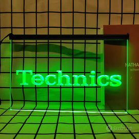 Technics Logo  Luminoso a Led Multieffetti