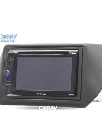 CORNICE NERA RADIO 2-DIN PER CITROEN NEMO PEUGEOT 