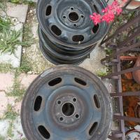 Cerchi in ferro lupo da 14