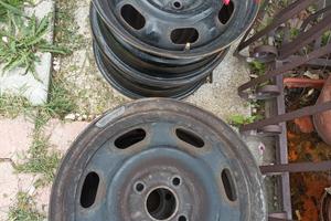 Cerchi in ferro lupo da 14