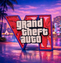 Logo GTA VI Logo Stand Esposizione