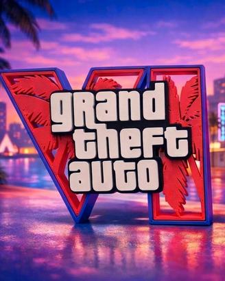Logo GTA VI Logo Stand Esposizione