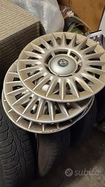 4 copricerchi originali alfa da 15 pollici