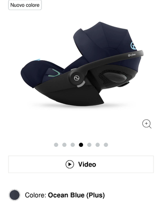 Ovetto cybex aton m i sizecon adattatori Balios s