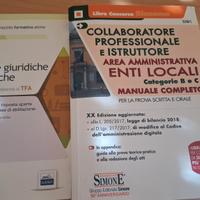 libri concorsi area amministrativa cat B e C