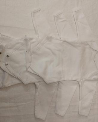 Set 3 body neonato in caldo cotone 