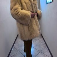 Pelliccia volpe bianca