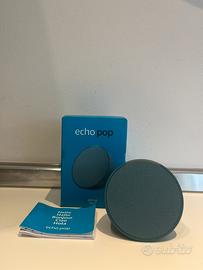 Amazon Echo Pop - Altoparlante intelligente  (Blu)