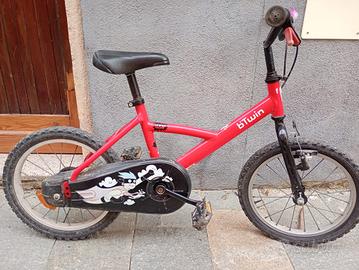 bicicletta 16 pollici bambino 