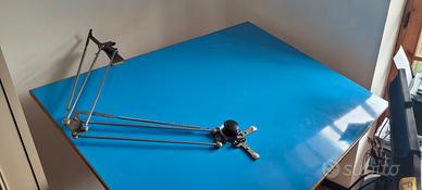 Tavolo da disegno Tecnitalia vintage