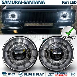 Fari LED per Samurai SJ Santana OMOLOGATI Angel