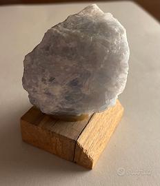 Soprammobile/Fermacarte in Quarzo Azzurro Pirenei