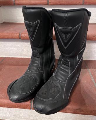 stivaletti da moto in pelle Dainese n. 38