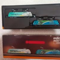 Locomotive elettriche Marklin 88683 Bayer e Aspiri