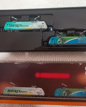 Locomotive elettriche Marklin 88683 Bayer e Aspiri