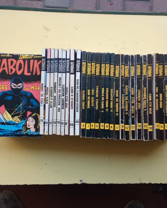 Fumetti DIABOLIK R e SWIISSS a 35 cent. l'uno