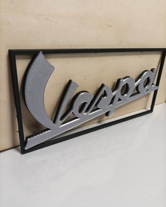 insegna vespa in 3d