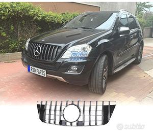 GRIGLIA MERCEDES M ML W164 08-11 LOOK AMG NERO CRO