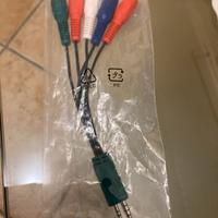 Adattatore RCA femmina a jack 3,5 mm TRS/TRRS