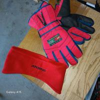 guanti spolding e atomic nuovi +cappello