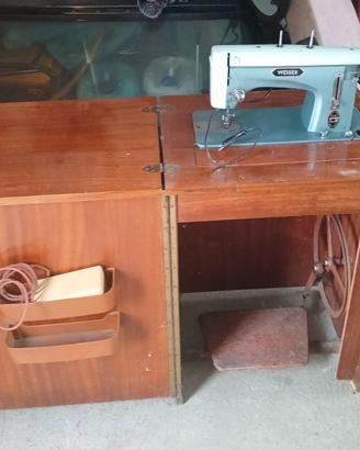 macchina da cucire antica marca weiber germany 