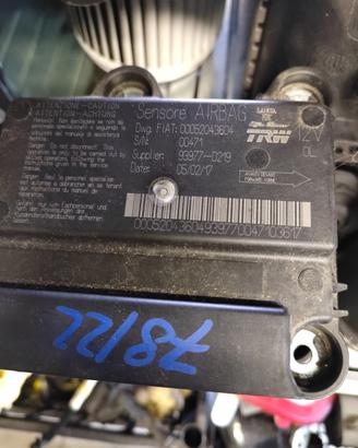 Centralina airbag FIAT PANDA del 2017