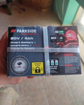 Batteria Parkside 20v 4ah Performance