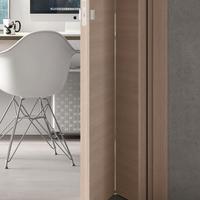 Porta a libro asimmetrica colore bianca Ral 9010