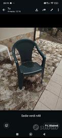 sedie da giardino 