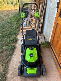 Greenworks GD40LM46SP Tagliaerba Semovente
