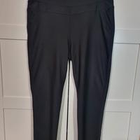 Pantaloni classici taglia forte con merletti