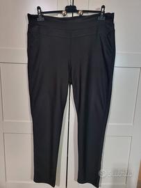 Pantaloni classici taglia forte con merletti