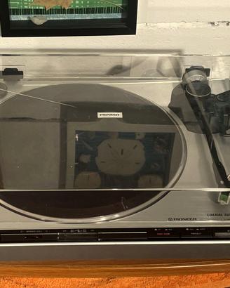 Giradischi Pioneer PL-2200 con testina nuova