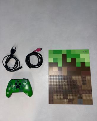 Xbox One S 1TB - Minecraft limited edition