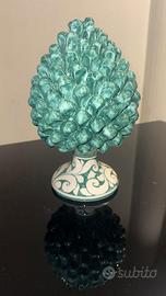 PIGNA IN CERAMICA DI CALTAGIRONE FATTA A MANO