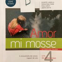 AMOR MI MOSSE - LETTERATURA ITALIANA