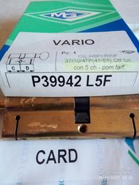 Cilindro europeo MG con pomolo 