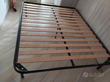 materasso matrimoniale+ rete 