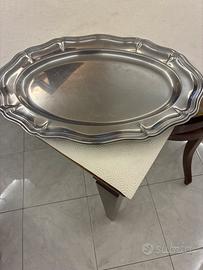 ELEGANTE VASSOIO ACCIAIO